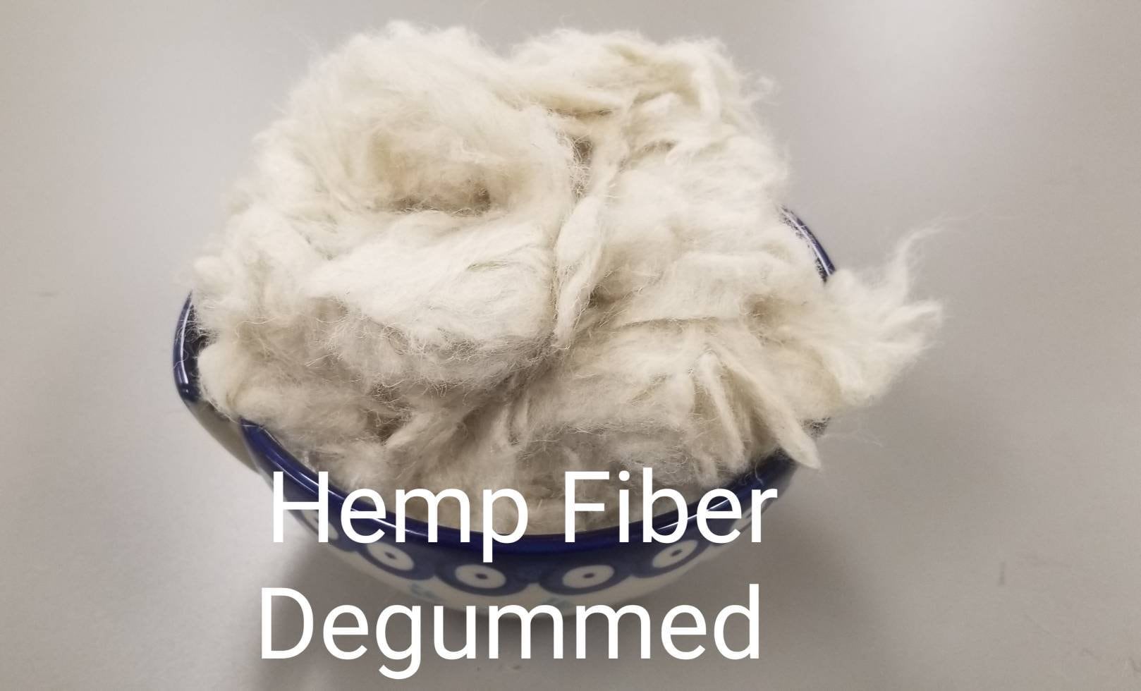 Hemp Fiber. Degummed, Uncarded and Bleached Fiber. 2 oz. – Conserving ...