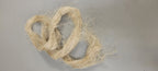 Hemp Fiber Bundle, Semi-Combed Card Sliver, "Hand of Hemp", 3.5 oz, 100% Vegetable Fiber, Great for Basketry, Knitting, Weaving, Fiber Arts