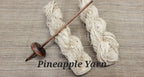 Pineapple Fiber Yarn Skein. 3.5 ounce. Hand-spun yarn. Bast Fiber.