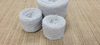 Reclaimed Cotton Gray Thread. Repurposed Recycled Sweater Yarn. Thread or Lace Weight. Great for Upcycle Projects.
