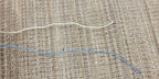 Black Thread - 10 Yards Linen 100% Organic Yarn Naturally Dyed Kasheem Iron Water. Slow Stitch, Embroidery, Stitching, Sewing or Thread Work