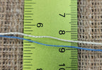 Black Thread - 10 Yards Linen 100% Organic Yarn Naturally Dyed Kasheem Iron Water. Slow Stitch, Embroidery, Stitching, Sewing or Thread Work