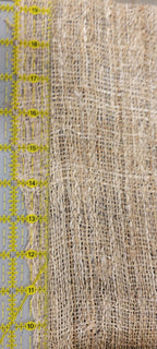 Hemp Hand-Woven Fabric. By the 1/2 Yard. 100% Plant Fiber. 45" Wide