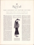 1923 Le Costume Royal August, Pattern Catalog E-book INSTANT DOWNLOAD 1920s Women's and Children's Fashion Magazine, Vol 27, No 11.