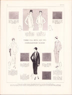 1924 Royal Formerly Le Costume Royal September, Pattern Catalog E-book DOWNLOAD Women's and Children's Fashion Magazine, Vol 28, No 12.