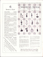 1923 Le Costume Royal October, Pattern Catalog E-book INSTANT DOWNLOAD 1920s Women's and Children's Fashion Magazine, Vol 28, No 1.