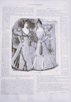 1895 The French Dressmaker January. A. McDowell & Co. Ladies' Fashion Mail Order Journal Catalog, Mail Order, E-book DOWNLOAD, Vol 11 No 1.