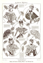 1898 Le Costume Royal April, Royal Pattern Co. Mail Order Catalog E-book INSTANT DOWNLOAD 1890s Ladies' Fashion Magazine, Vol 2, No 7.