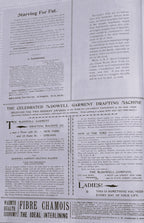 1895 The French Dressmaker January. A. McDowell & Co. Ladies' Fashion Mail Order Journal Catalog, Mail Order, E-book DOWNLOAD, Vol 11 No 1.