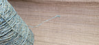 Hemp Yarn, 200 Yards, Light Indigo Dyed. Hand-Spun Skein Natural, Great for Kitting, Basketry, Crochet, Weaving, Slow Stitching & Fiber Arts