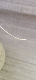 Hemp Yarn Cone, Hand-Spun Skein, Natural, Great for Kitting, Basketry, Crochet, Weaving, Craft, Slow Stitching and Fiber Arts