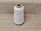 Pineapple Yarn, 250 Yards. Natural. Fingering Weight. Great for Kitting, Crochet, Weaving, Craft, Fiber Arts, Slow Stitching.