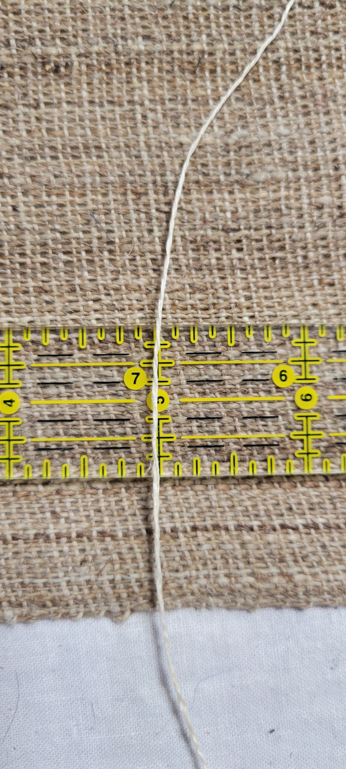 Hemp Thread, 10 Yards, Natural Fiber. 2-ply / 10/2. Great for Slow Stitch, Embroidery, Mending, Crafts and Fiber Arts. Bobbin.