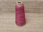 Hemp Yarn 2-ply, 250 Yards. Maroon Natural Fine Twine. Great for Kitting, Crochet, Craft, Fiber Arts