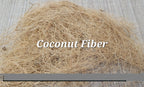 Coconut Fiber Bundle, Sold by 1 ounce, 100% Vegetable Fiber, Raw Not Combed, Great for Basketry, Pottery, Weaving, Fiber Arts and Crafts.