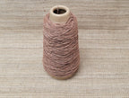 Nettle Yarn. Dyed Black Walnut & Madder - Hand Spun. Red - Brown. Great for Kitting, Crochet, Weaving, Craft, Fiber Arts