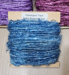 Banana. Reclaimed Yarn. Hand-Spun Fibers Upcycled. Rose, Lilac, Oyster, Blue and Mint.