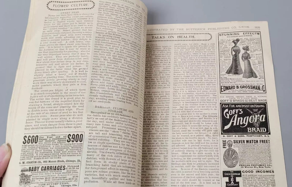 Original The Glass of Fashion. May 1900. Butterick Publishing. Vol 41 No 5.