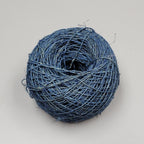 Hemp Yarn, 200 Yards, Blue Indigo Dyed. Hand-Spun.