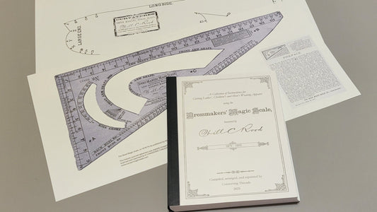 Collection of Instructions for Using Dressmakers' Magic Scale Rood Reprint Ruler
