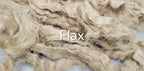 Flax Fiber Natural Top Sliver. 2 oz.