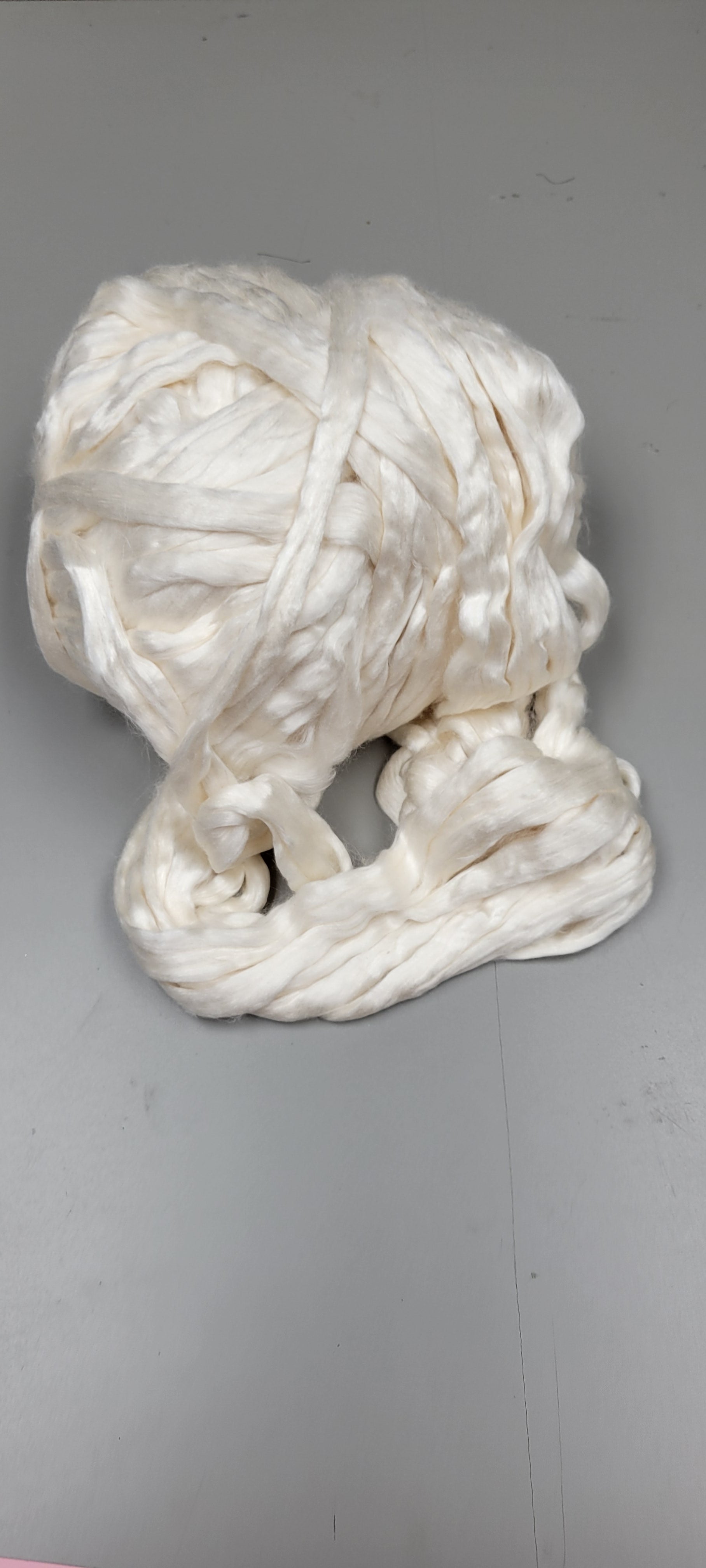 Lemon Fiber (RCFs). 1 ounce. Combed Sliver.