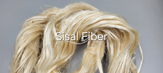 Sisal Long Fiber Bundle. 100% Natural Semi-Combed Fiber.
